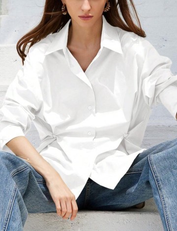 Cămașă Shein, alb