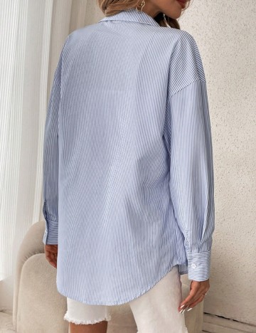 Cămașă Shein, albastru