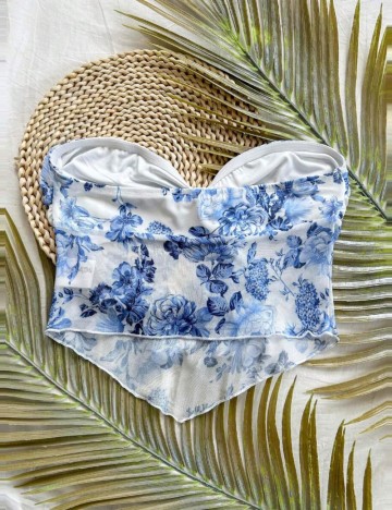 Top Shein, mix culori