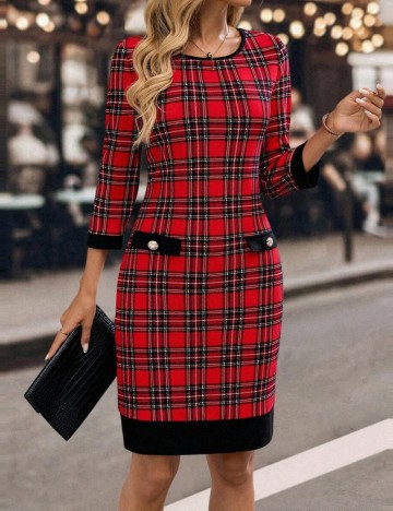 Rochie mini Shein Emery Rose, mix culori