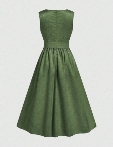 Rochie midi Shein, verde