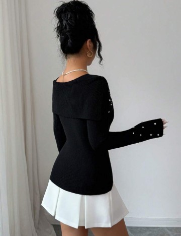 Pulover Shein, negru