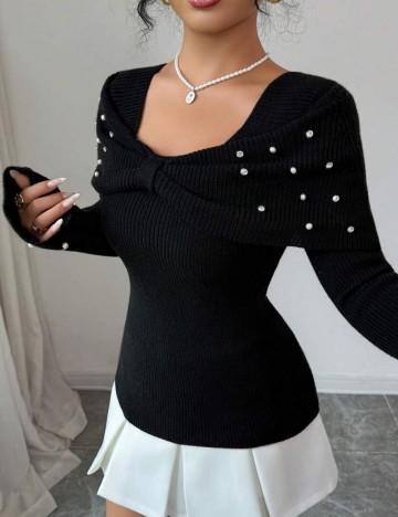 Pulover Shein, negru