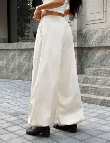 Pantaloni Shein, crem