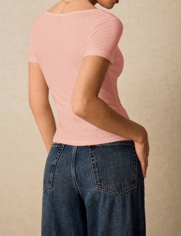 Tricou Shein, roz