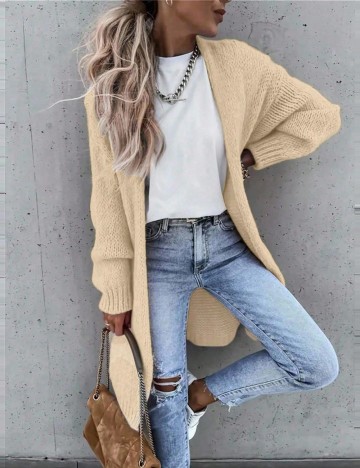 Cardigan Shein, bej