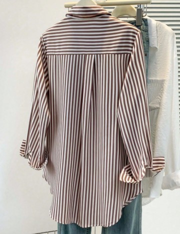 Cămașă Shein Curve+, mix culori