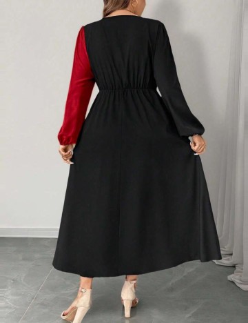 Rochie midi Shein, mix culori