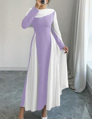 Rochie midi Shein, mix culori