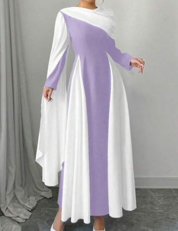 Rochie midi Shein, mix culori