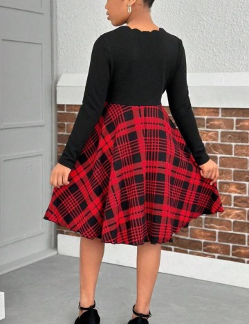 Rochie Shein, mix culori