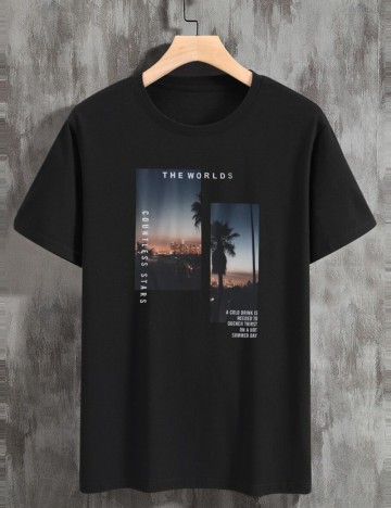 Tricou Shein, mix culori