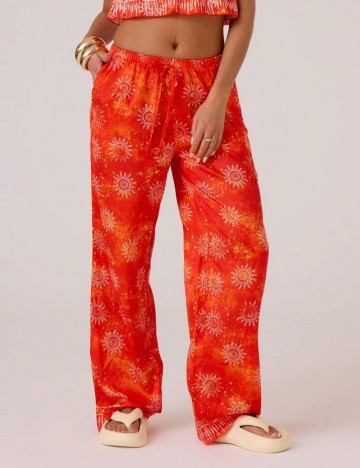 Pantaloni Shein, portocaliu