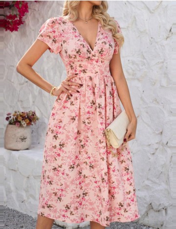 Rochie midi Shein, roz