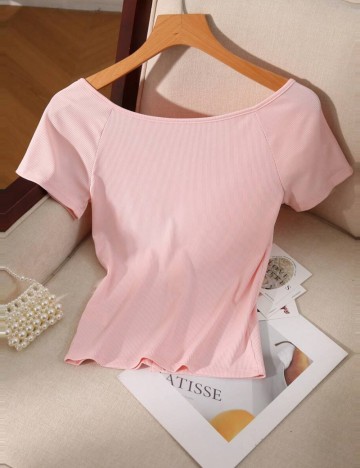 Tricou Shein, roz