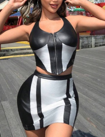 Fustă mini Shein, negru