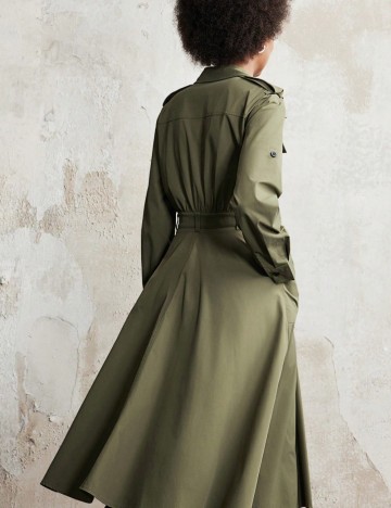 Rochie midi Shein, verde