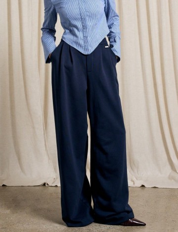 Pantaloni Shein, albastru