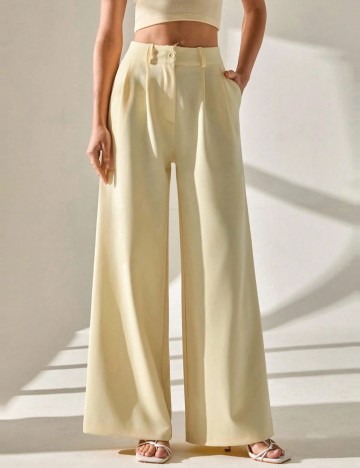 Pantaloni Shein, galben