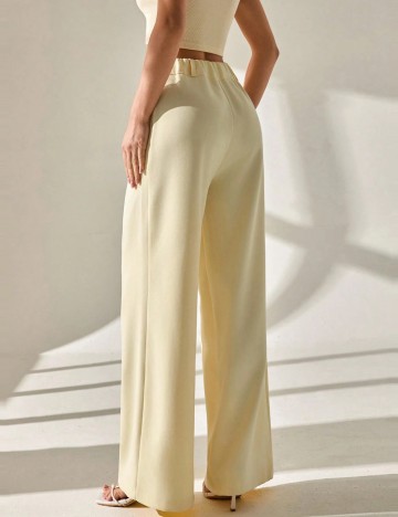 Pantaloni Shein, galben