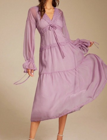 Rochie midi Shein, mov