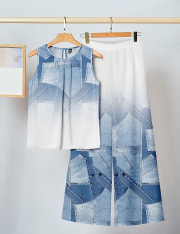 Compleu Shein, mix culori