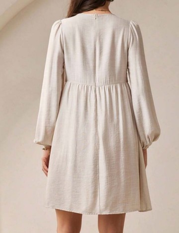 Rochie mini Shein, crem