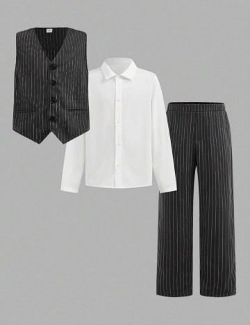 Costum Shein, mix culori