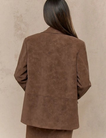 Jachetă Shein, maro