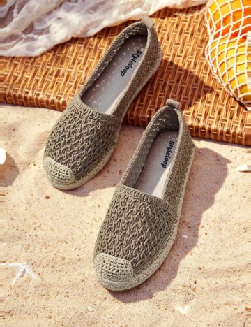 Espadrile Shein, bej
