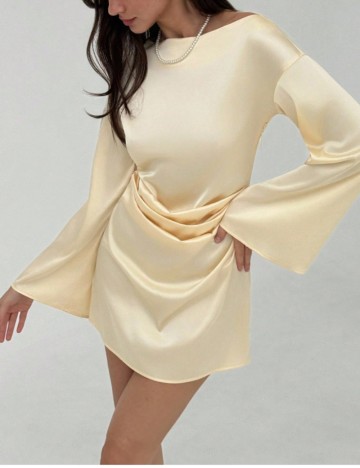 Rochie mini Shein, galben