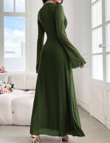 Rochie maxi Shein, verde