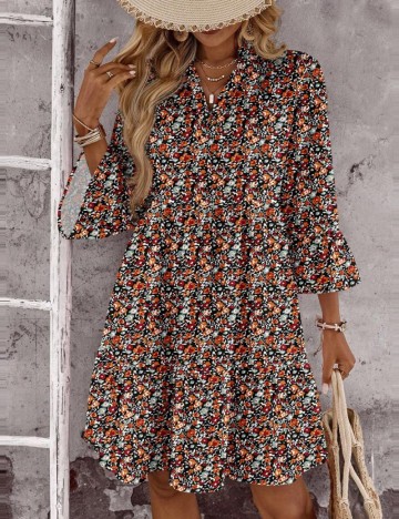 Rochie mini Shein, mix culori