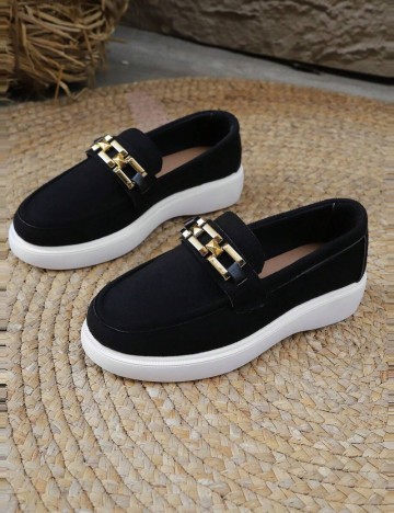 Mocasini Shein, negru