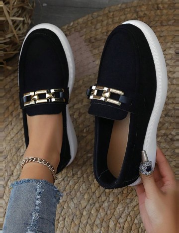 Mocasini Shein, negru