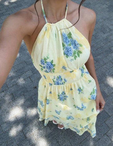 Rochie midi Shein, mix culori