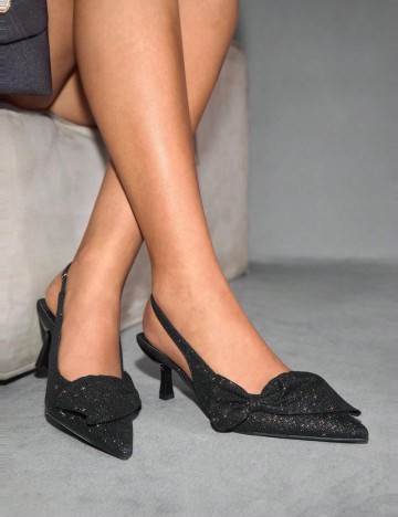 Pantofi cu toc Shein, negru