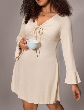 Rochie De Noapte Shein, bej