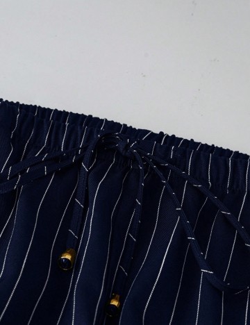 Pantaloni Shein Curve+, albastru