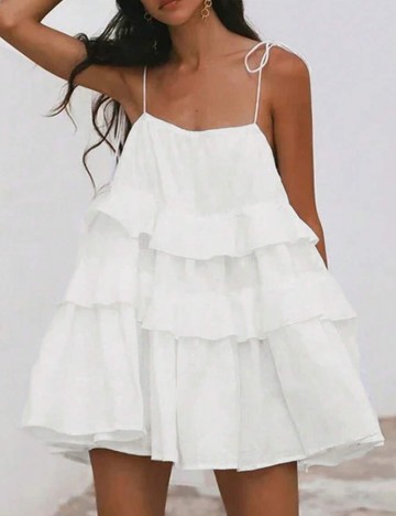 Rochie mini Shein, alb