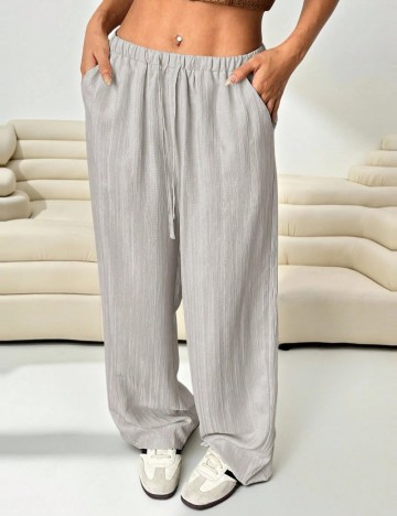 Pantaloni Shein, gri