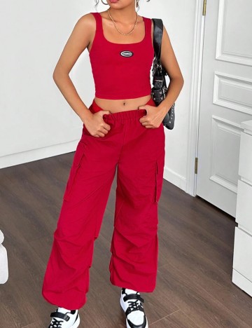 Compleu Shein, roșu