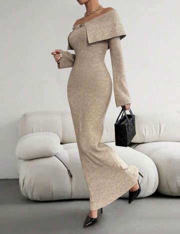 Rochie maxi Shein, maro