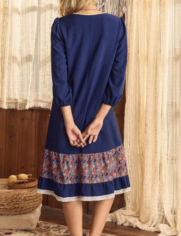 Rochie De Noapte Shein, albastru