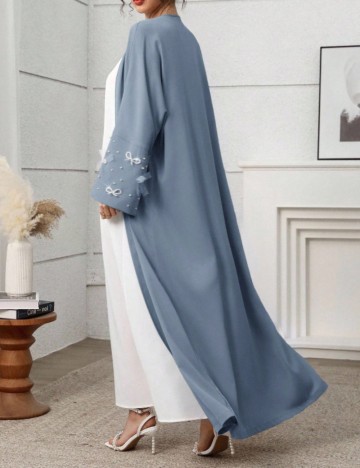 Cardigan lung Shein, albastru