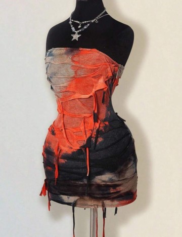 Rochie mini Shein, mix culori