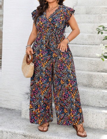 Salopetă lungă Shein Curve+, mix culori