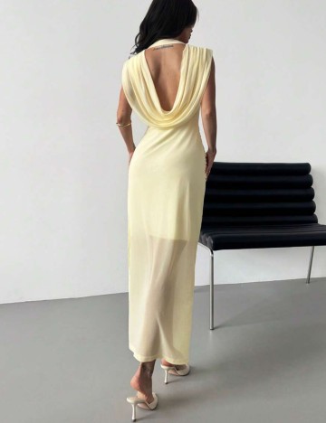 Rochie maxi Shein, galben