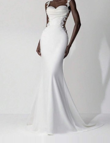 Rochie de ocazie și bridal Shein, alb