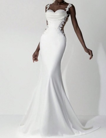 Rochie de ocazie și bridal Shein, alb